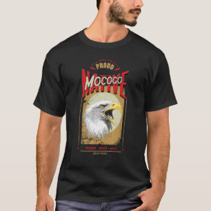 Mocogo Native American Eagle Spirit Vintage Honour T-Shirt