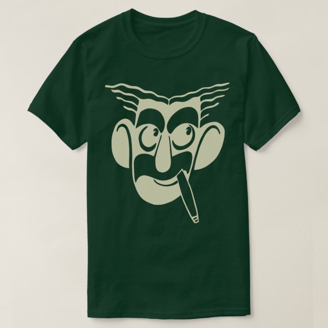 Mod3 Groucho Marx Brothers Baseball TShirt 1 (Design Front)
