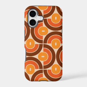 Mod 1970s Retro Style Geometric Design