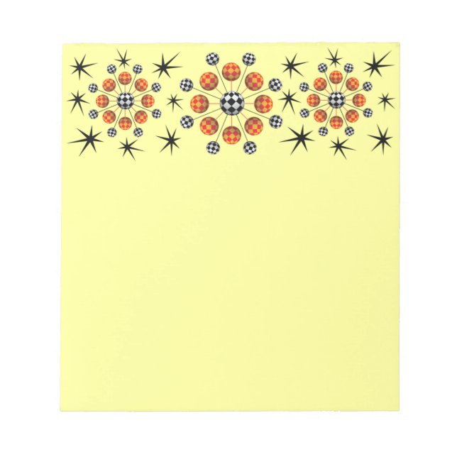 Mod 3D Starbursts Notepad (Front)