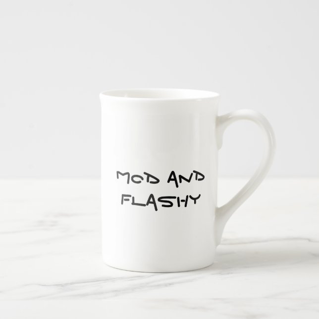 Mod and Flashy Speciality Mug (Right)