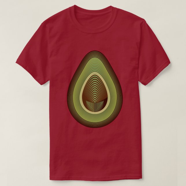 mod avocado T-Shirt (Design Front)