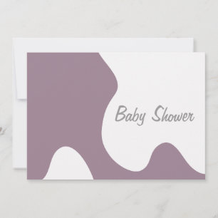 Mod Baby Shower Invitation