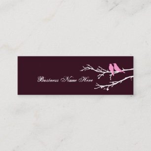 mod birds mini business card