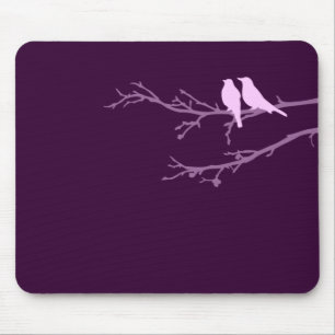 mod birds mouse pad