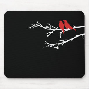 mod birds mouse pad