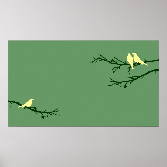 mod birds poster (Front)