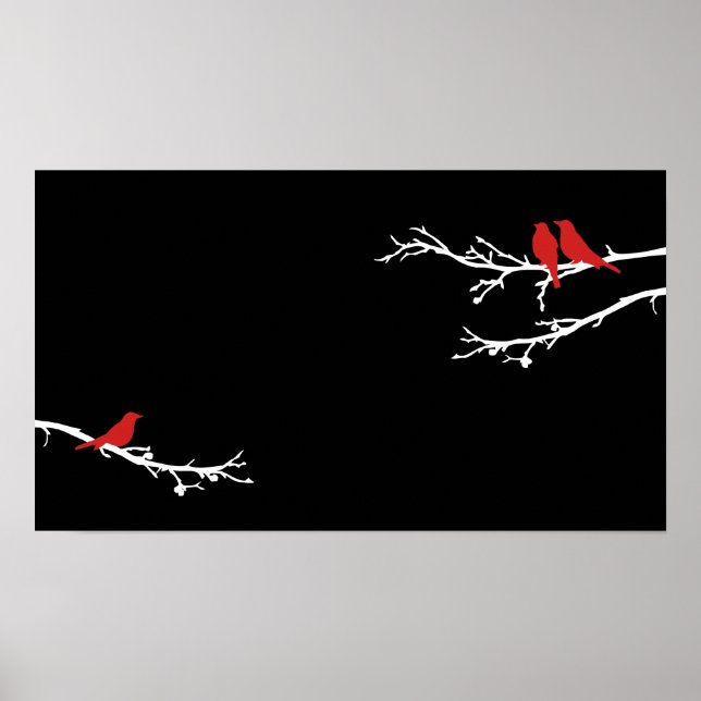 mod birds poster (Front)