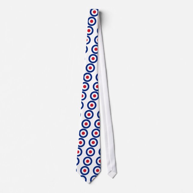 MOD Blue Red and White Tie | MOD Casual Gifts (Front)
