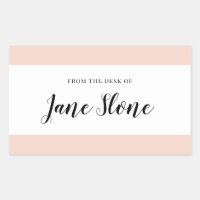 Mod Blush Border