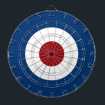 Mod Bullseye Archery Target Dartboard<br><div class="desc">Mod Bullseye Archery Target in Red White and Blue</div>