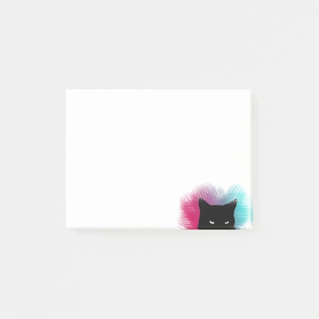 Mod Cat Post-it Notes (Front)