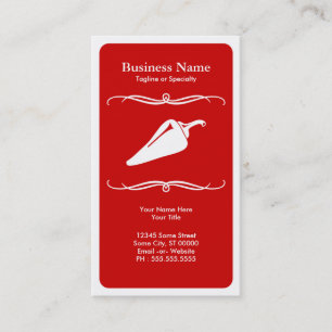 mod chilli pepper business card