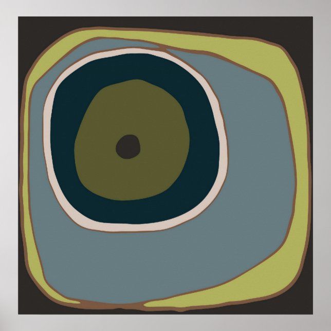 Mod Circle 1 - Art Print (Front)