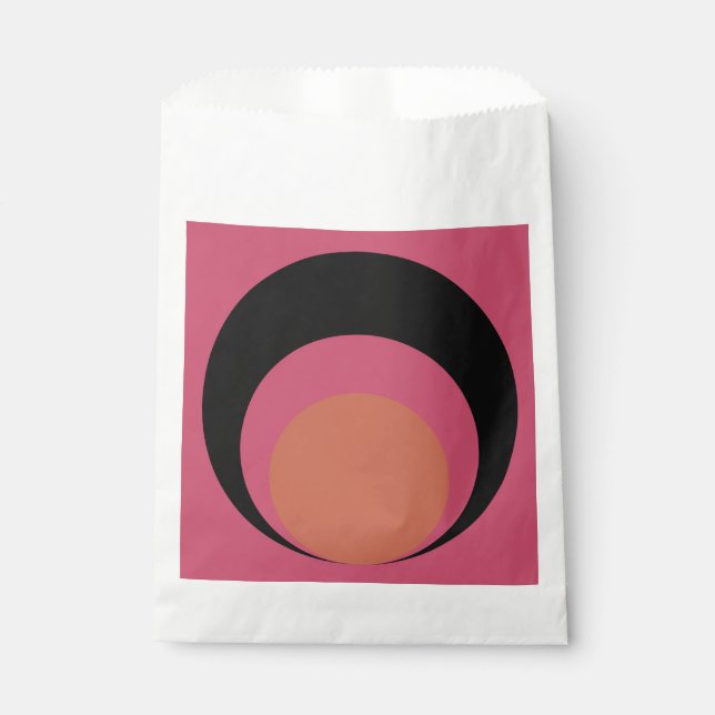 Mod circles favour bags (Front)