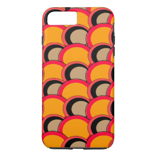 Mod Circles Orange Case-Mate iPhone Case