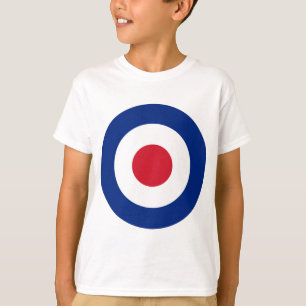 Mod - Classic Roundel - Bullseye Archery Target T-Shirt