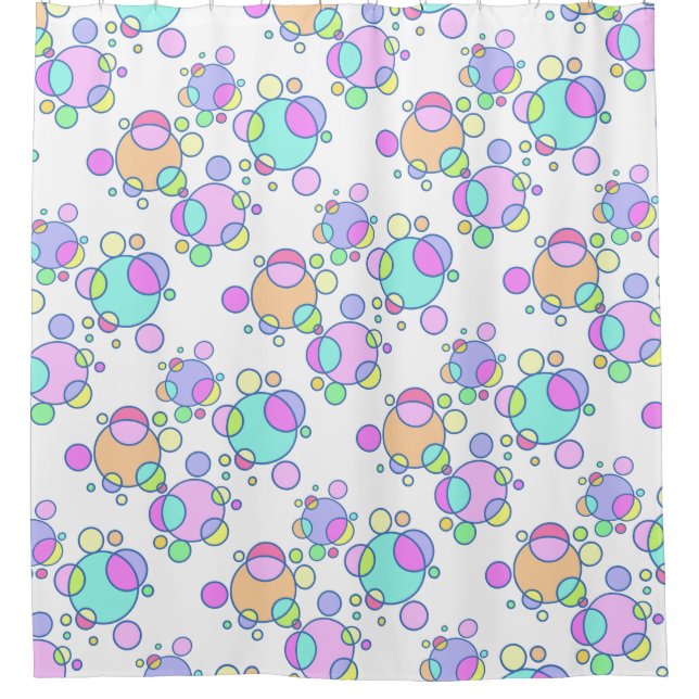 Mod Cosmic Shower Curtain (Front)