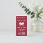 mod crab business card (Standing Front)