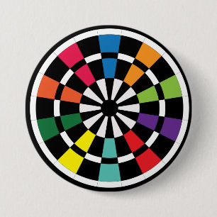 Mod Dartboard 7.5 Cm Round Badge