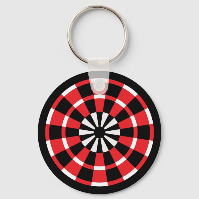 Mod Dartboard Key Ring (Front)