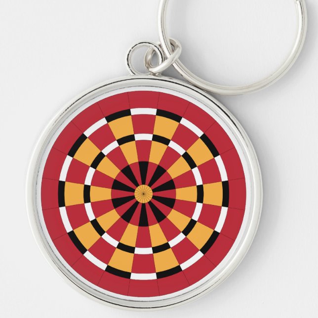 Mod Dartboard Key Ring (Front)