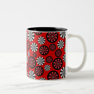 Mod Dartboards Two-Tone Coffee Mug