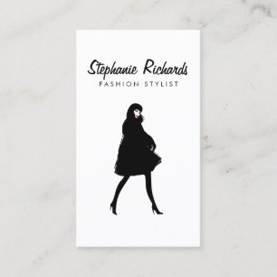 Mod Fashion Girl Boutique, Stylist Business Card