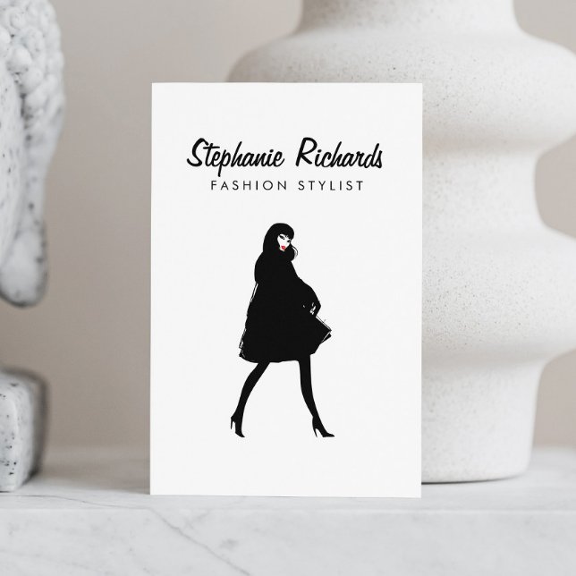 Mod Fashion Girl Boutique, Stylist Business Card (Creator Uploaded)