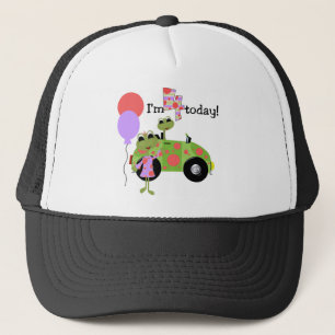 Mod Frogs 4th Birthday Tshirts and Gifts Trucker Hat
