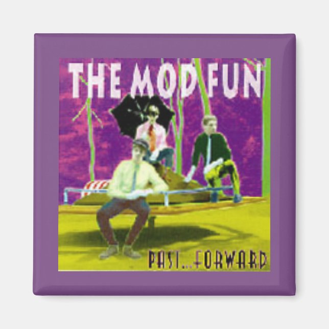 MOD FUN Past Forward Best Of CD art Magnet (Front)