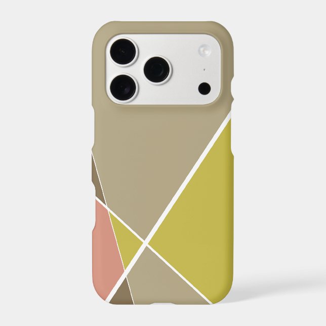 Mod Geometric Criss Cross Lines Blush Colour Block (Back)