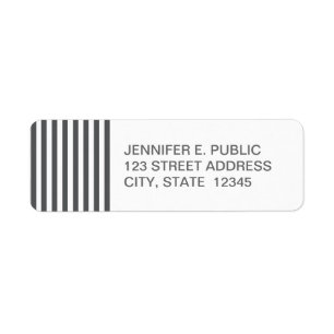 Mod Grey Stripes Pattern