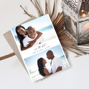 MOD H Duo Photo Save the Date Invitation