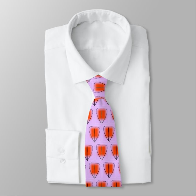 Mod Heart Love Neck Tie (Tied)