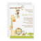 Mod Jungle Safari Baby Shower Invitation