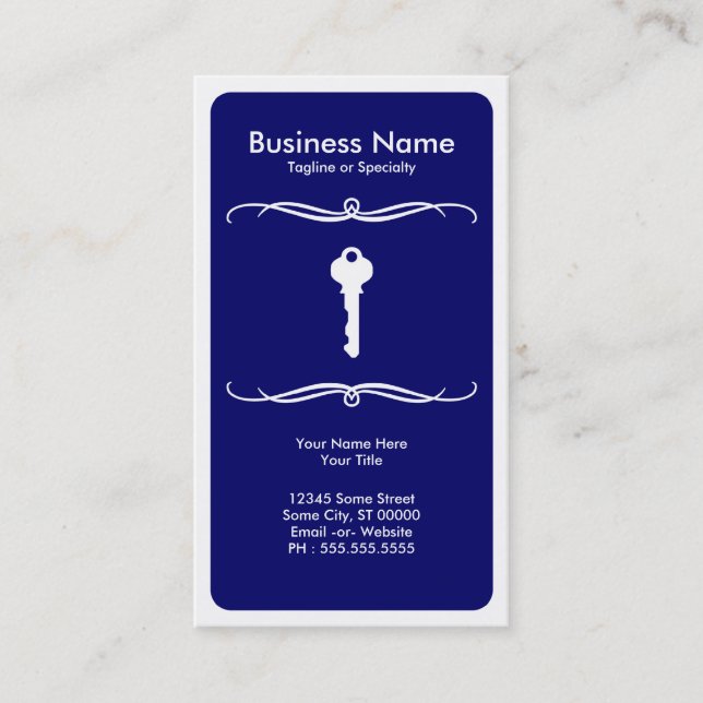 mod key business card (Front)