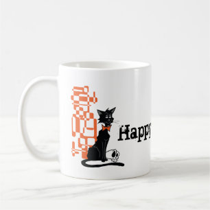 Mod Kitty Halloween Mug
