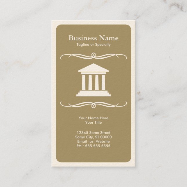 mod law business card (Front)