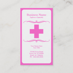 mod medical cross business card