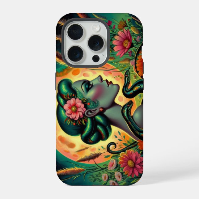 Mod Medusa  iPhone Case (Back)
