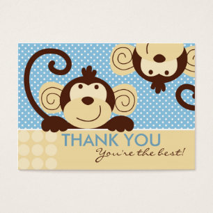 Mod Monkey TY Gift Tag