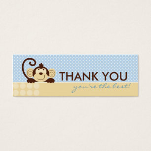 Mod Monkey TY Skinny Gift Tag