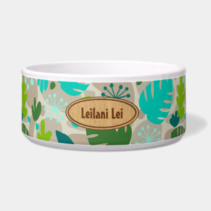 Mod Monstera Leaf Abstract Hawaiian Tropical -Cool