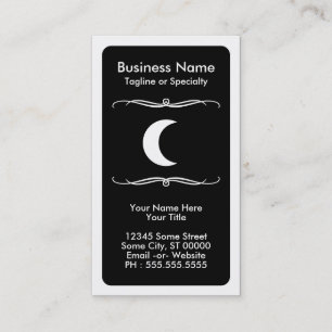 mod moon business card