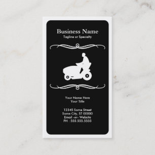 mod mower business card