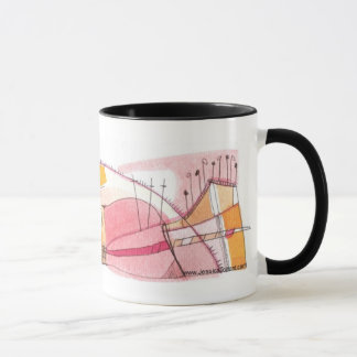 MOD MUG #10 - Whimsical Abstract Art by Torrant