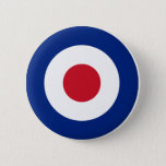 MOD Pinback Button Blue Red and White<br><div class="desc">Cool Mod pinback button in the iconic blue, white and red. The perfect gift to give your MOD friends or why treat yourself? Mod (from modernist) Blue red and white symbol is a subculture that originated in London, England in the late 1950s and peaked in the early-to-mid 1960s.[1][2][3] Significant elements...</div>