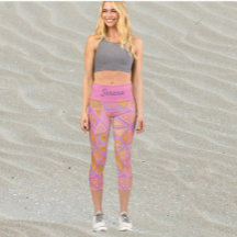 Mod Pink Purple and Yellow Geometric