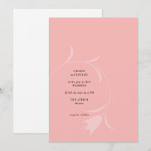 MOD PINK TULIP WEDDING